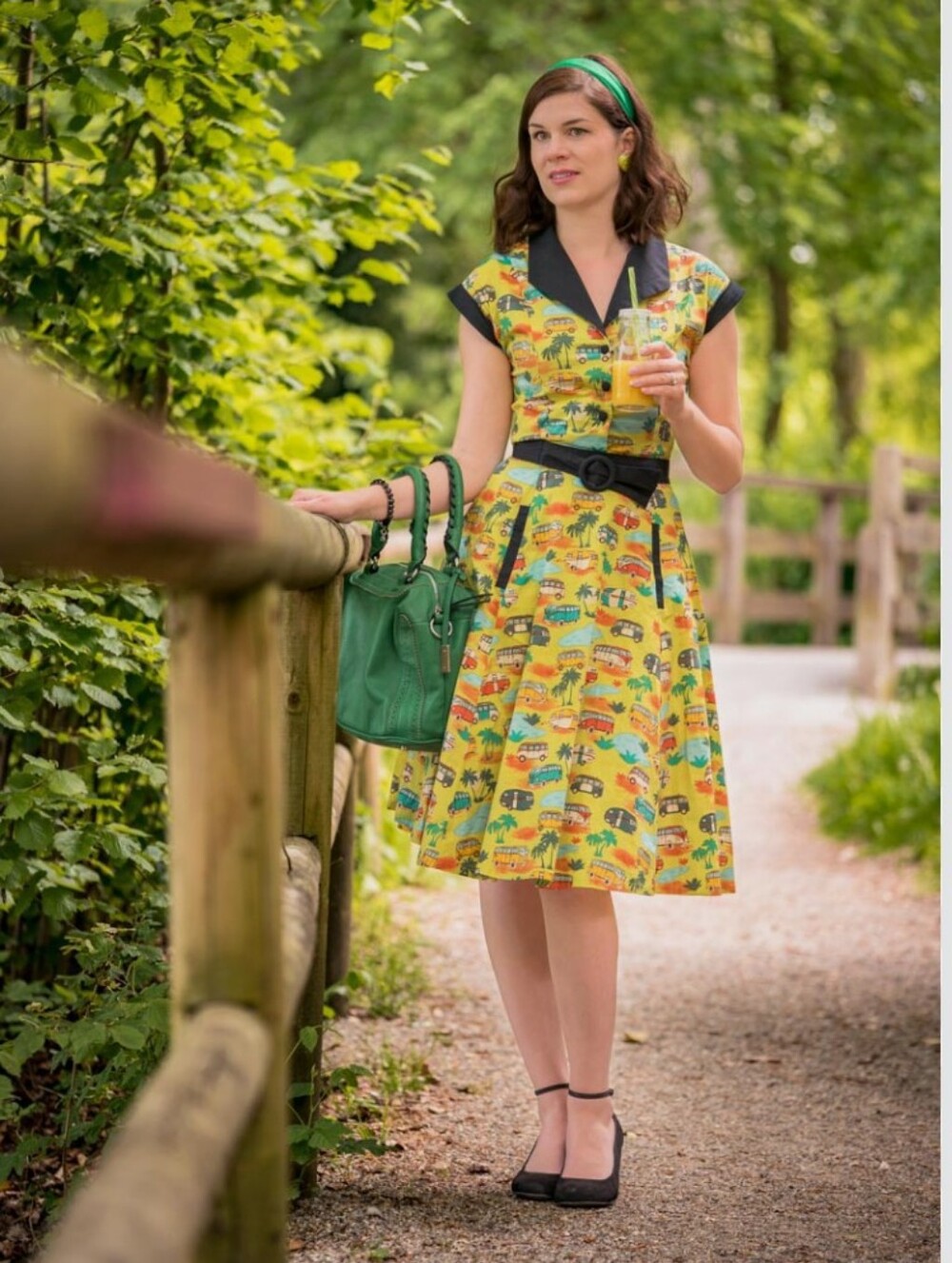 Dancing Days By Banned Retro Camper Swing Dress